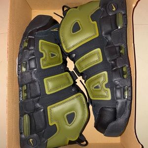 Men’s Nike Air More Uptempo ‘96 Black Olive Green